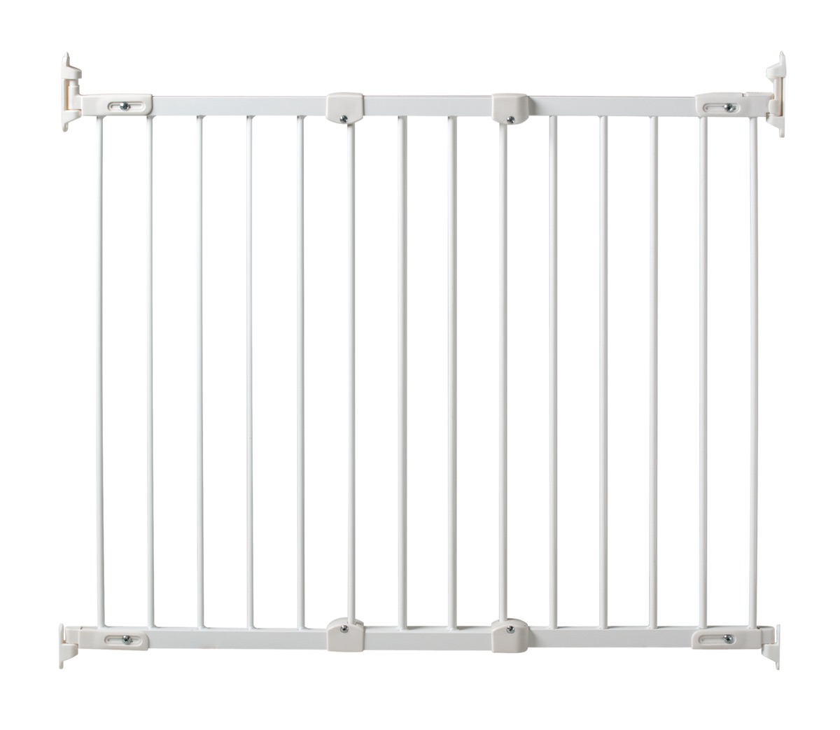 Wall-mounted extendable safety gate